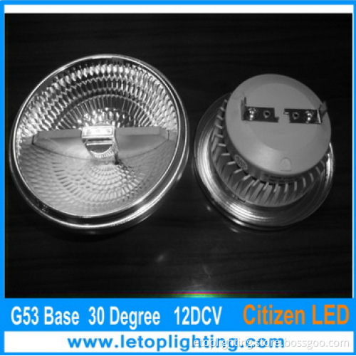 High CRI G53 base Reflector 12W Citizen AR111 led light